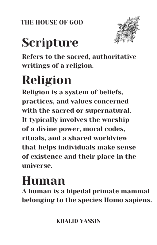 The House of Worship — back cover